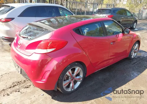 2013 Hyundai Veloster Base W/Gray from USA, damaged, VIN KMHTC6ADXDU120424